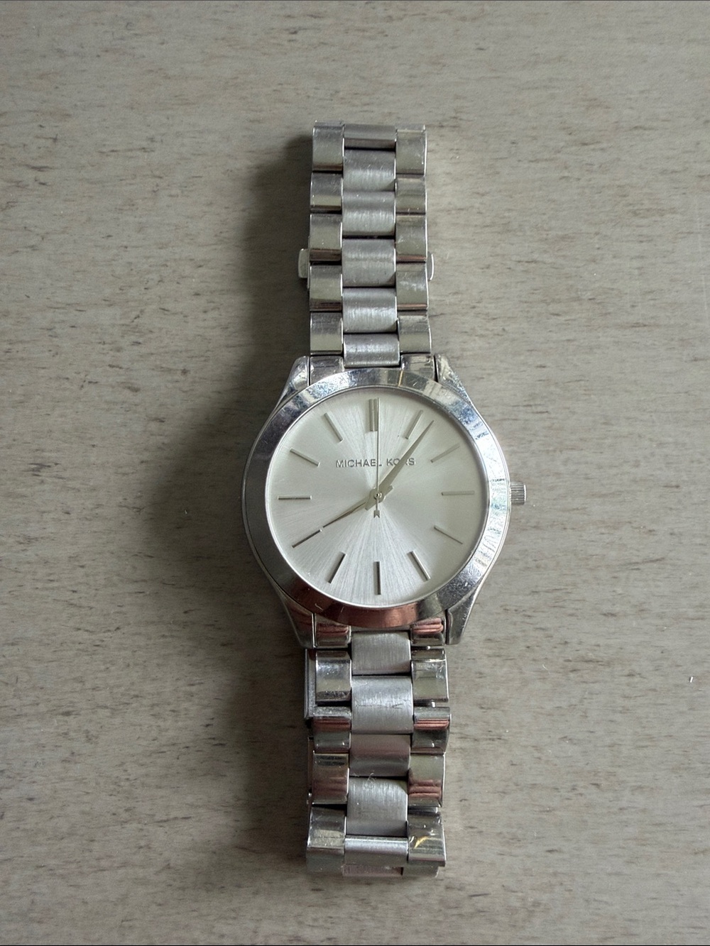 Michael Kors Silver Stainless Steel Bracelet Watch